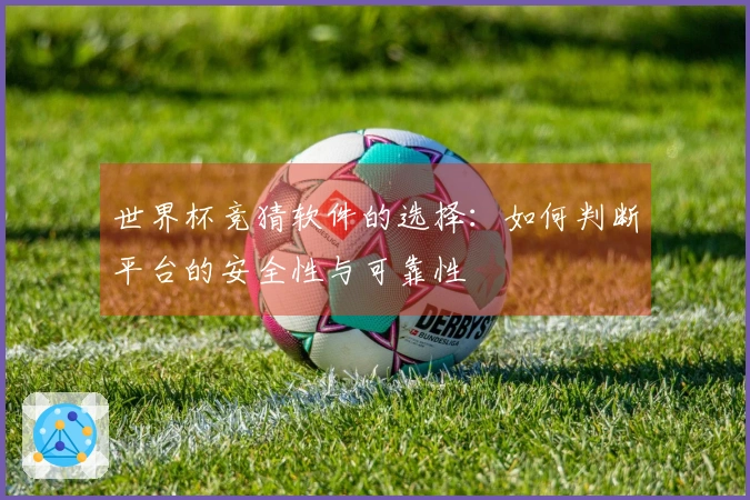 世界杯竞猜软件的选择:如何判断平台的安全性与可靠性